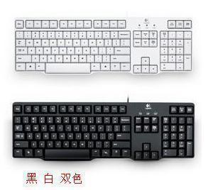 罗技K100经典防水键盘 超薄设计与全国联保的性价比之选